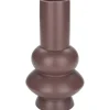 Vase Midnight Mystery 25,5 cm x Ø 14 cm Burgunderrot
