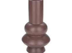 Vase Midnight Mystery 25,5 cm x Ø 14 cm Burgunderrot