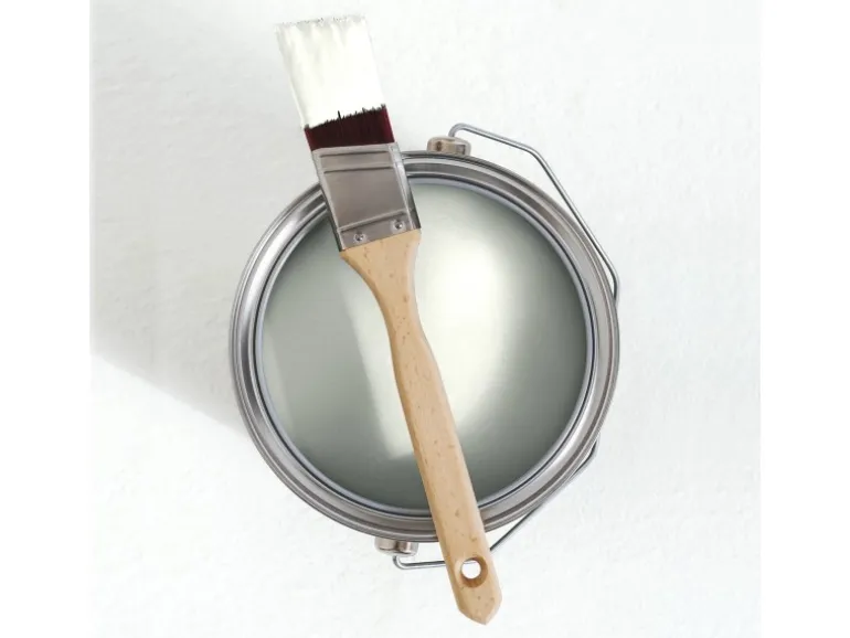 V&CO Premium-Innenfarbe Dead Flat Matt Weiß Farbton 2 Leere Leinwand 2,5 l