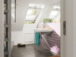 Velux Plissee manuell FHL C02 1016S Weiß