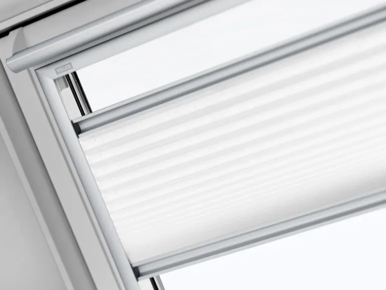 Velux Plissee manuell FHL S04 1016S Weiß