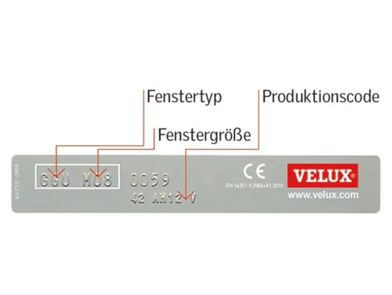Velux Sichtschutzrollo mit Haltekrallen RHL 100 1086 Beige