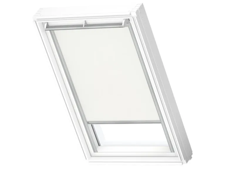 Velux Sichtschutzrollo mit Haltekrallen RHL PK00 1028 Weiß