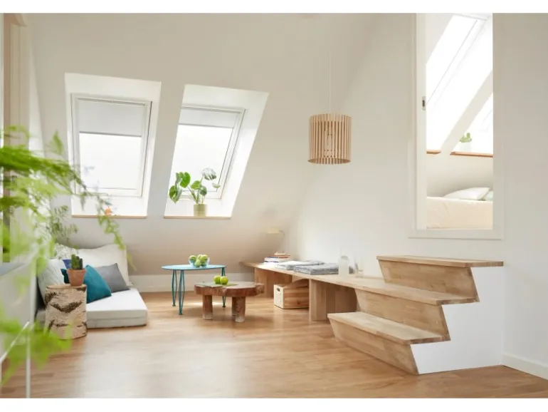 Velux Verdunkelungsrollo manuell DKL Y97 1025S Weiß