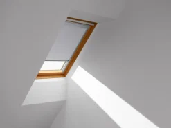 Velux Verdunkelungsrollo für Dachfenster Classic DBL F06 4204 Grau