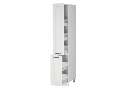 Vicco Apothekerschrank R-Line Medizinschrank für die Küche Weiß Landhaus/Weiß 30 cm