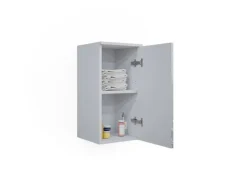 Vicco Badschrank Irma Weiß Hochglanz 30 x 59 cm