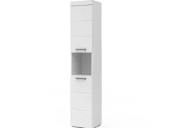 Vicco Badschrank Luna Weiß 37 x 190 cm