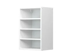 Vicco Hängeschrank R-Line Offener Küchenschrank Weiß/Weiß 40 cm