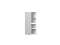 Vicco Hängeschrank R-Line Offener Küchenschrank Weiß/Weiß 20 cm