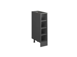 Vicco Küchenregal R-Line Anthrazit/Anthrazit 20 cm ohne Arbeitsplatte