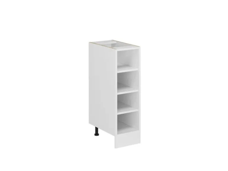 Vicco Küchenregal R-Line Offener Küchenschrank Weiß 25 cm ohne Arbeitsplatte