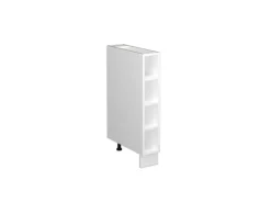 Vicco Midischrank Fame-Line Weiß/Weiß 15 x 82 cm ohne Arbeitsplatte