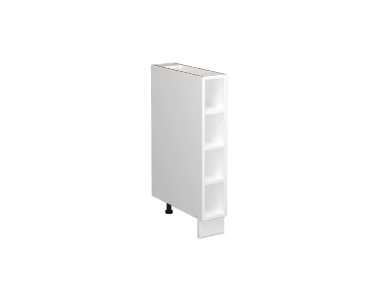 Vicco Midischrank Fame-Line Weiß/Weiß 15 x 82 cm ohne Arbeitsplatte