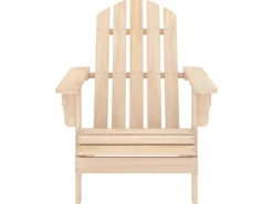 vidaXL Adirondack-Gartenstuhl mit Tisch Massivholz Tanne 315922