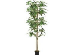 vidaXL Bambusbaum Künstlich 1520 Blätter 200 cm Grün