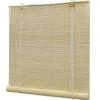 vidaXL Bambusrollo 140x220 cm Natur
