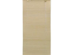 vidaXL Bambusrollo 140x220 cm Natur