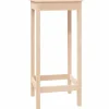 vidaXL Bartisch 50x50x110 cm Massivholz Kiefer