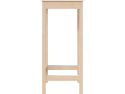vidaXL Bartisch 50x50x110 cm Massivholz Kiefer