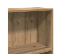 vidaXL Bücherregal Artisan-Eiche 60x24x143 cm Holzwerkstoff 857820