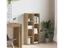 vidaXL Bücherregal Artisan-Eiche 50x25x104 cm 855965