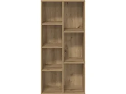 vidaXL Bücherregal Artisan-Eiche 50x25x104 cm 855965