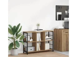 vidaXL Bücherregal Artisan-Eiche 102 x 32 x 72,5 cm Holzwerkstoff 884017