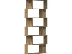 vidaXL Bücherregal Artisan-Eiche 80x24x192 cm Holzwerkstoff 855783