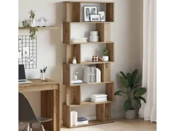 vidaXL Bücherregal Artisan-Eiche 80x24x192 cm Holzwerkstoff 855783