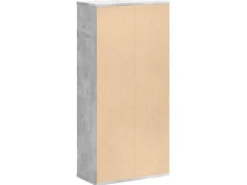 vidaXL Bücherregal Betongrau 50x25x105 cm Holzwerkstoff 852792