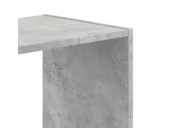 vidaXL Bücherregal Betongrau 102x32x108 cm Holzwerkstoff