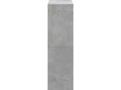 vidaXL Bücherregal Betongrau 102x32x108 cm Holzwerkstoff