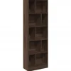 vidaXL Bücherregal Braun Eichen-Optik 57x28,5x174 cm Holzwerkstoff