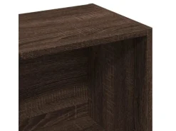 vidaXL Bücherregal Braun Eichen-Optik 57x28,5x174 cm Holzwerkstoff