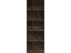vidaXL Bücherregal Braun Eichen-Optik 57x28,5x174 cm Holzwerkstoff
