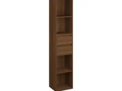 vidaXL Bücherregal Braun Eichen-Optik 36x30x171 cm Holzwerkstoff