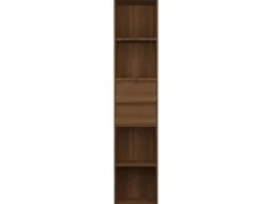 vidaXL Bücherregal Braun Eichen-Optik 36x30x171 cm Holzwerkstoff