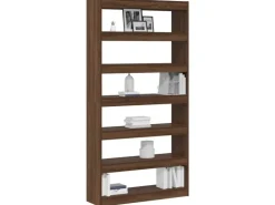 vidaXL Bücherregal Braun Holzwerkstoff 3333929
