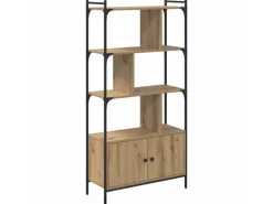 vidaXL Bücherregal Holzwerkstoff 882150