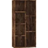 vidaXL Bücherregal Räuchereiche 50x25x106 cm