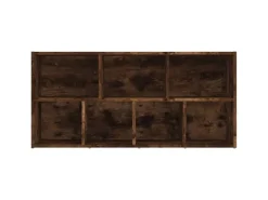 vidaXL Bücherregal Räuchereiche 50x25x106 cm