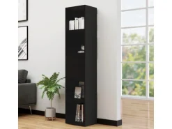 vidaXL Bücherregal Schwarz 36x30x171 cm Holzwerkstoff 802868
