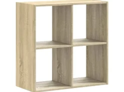 vidaXL Bücherregal Sonoma-Eiche 68,5x32x68,5 cm Holzwerkstoff