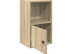 vidaXL Bücherregal Sonoma-Eiche 31x24x52 cm Holzwerkstoff 860321