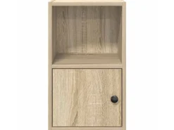 vidaXL Bücherregal Sonoma-Eiche 31x24x52 cm Holzwerkstoff 860321