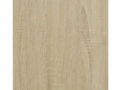 vidaXL Bücherregal Sonoma-Eiche 102x32x102 cm Holzwerkstoff