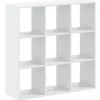VidaXL Bücherregal Weiß 102x32x102 cm Holzwerkstoff
