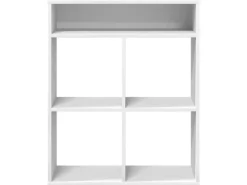 vidaXL Bücherregal Weiß 66x31x80 cm Holzwerkstoff 860292