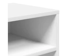 vidaXL Bücherregal Weiß 66x31x80 cm Holzwerkstoff 860292